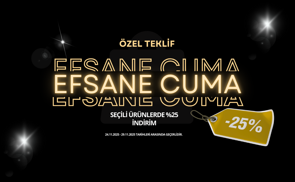 Efsane Cuma İndirimleri Başladı! – Sepette %25 İndirim Fırsatını Kaçırmayın