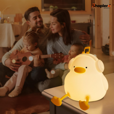 Silikon Ördek Gece Lambası - 6