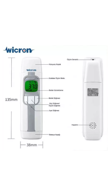 Wicron T-92 Dijital Ateş Ölçer - Wicron