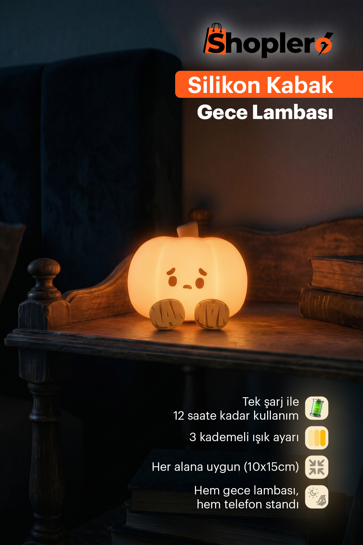 silikon-bal-kabagi-gece-lambasi-409.jpg Silikon Bal Kabağı Gece Lambası - Görsel 1