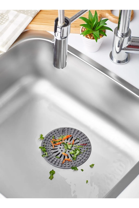 Yuvarlak Lavabo Banyo Süzgeç, Antrasit - 7